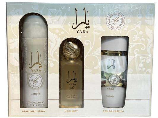 SET LATTAFA YARA MOI 3 PIECE 3.4 EDP L